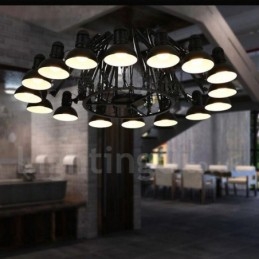 16 Light Modern Contemporary Single Tier Chandelier Lamp Light