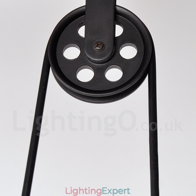 3 Light Country Vintage Metal Pendant Light