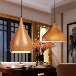 1 Light Traditional Classic Pendant Light
