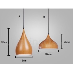 1 Light Traditional Classic Pendant Light