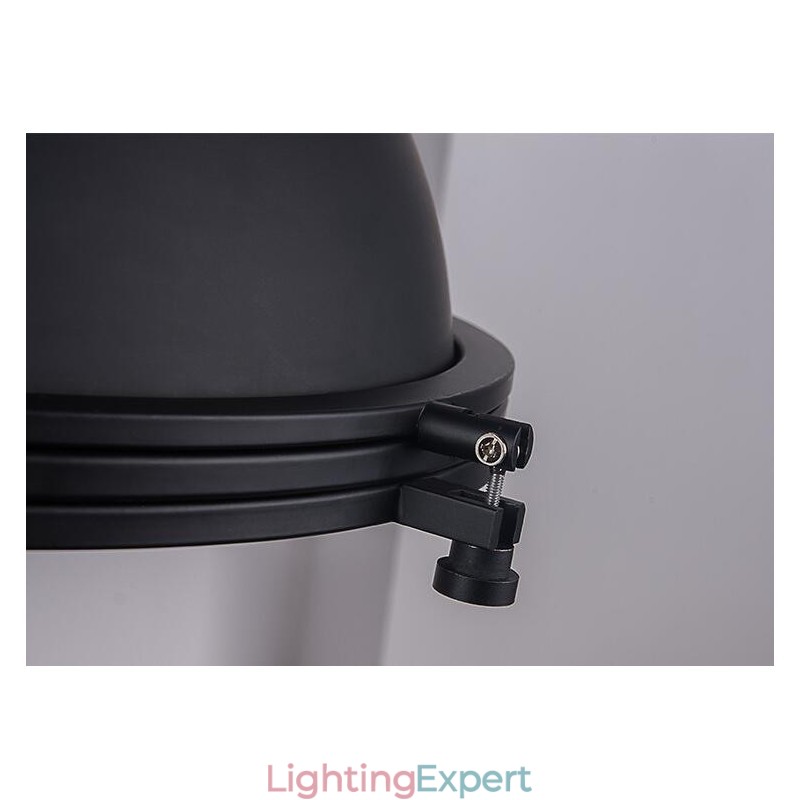 Black Vintage Metal Pendant Light