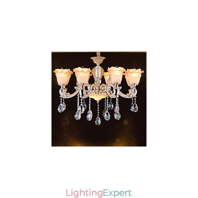 European Style Retro Crystal Pendant lamp Americange lamp