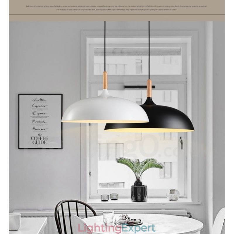 Bedroom Modern Contemporary 1 Light Metal Pendant Light