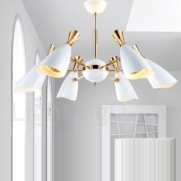 Modern Contemporary 6 Light Chandelier Lamp