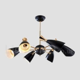 Modern Contemporary 6 Light Chandelier Lamp