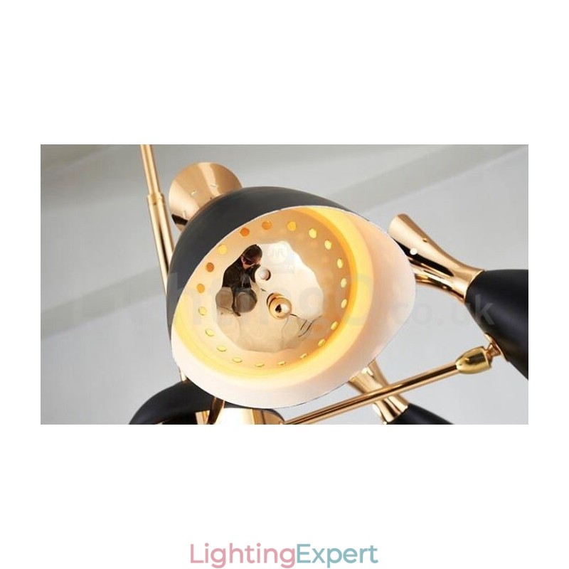 Modern Contemporary 6 Light Chandelier Lamp