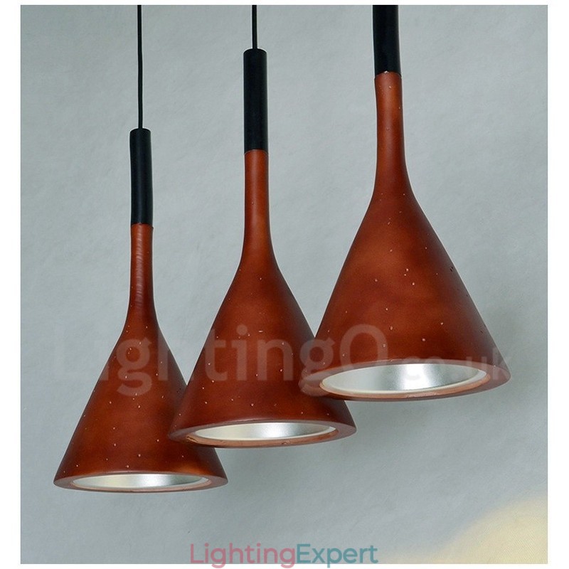 1 Light Vintage Concrte Pendant Light