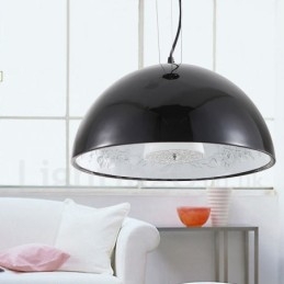Black Rustic Lodge 1 Light Pendant Light