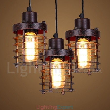 1 Light Retro Vintage Copper Pendant Light 1 Light Retro Vintage Copper Pendant Light