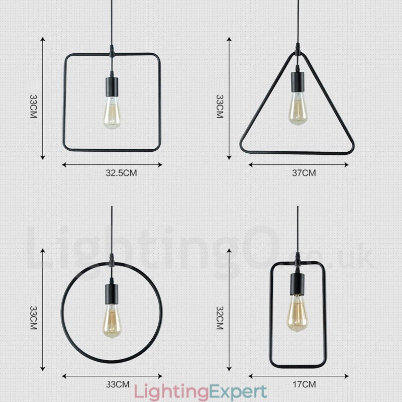 Modern Contemporary Metal 1 Light Pendant Light