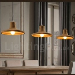 Modern Contemporary Concrte Single Light Pendant Light
