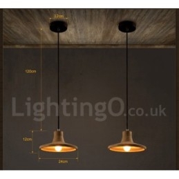 Modern Contemporary Concrte Single Light Pendant Light