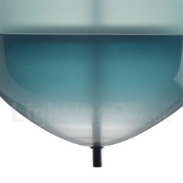 Modern Contemporary Gradient Color Pendant Light with Glass Shade