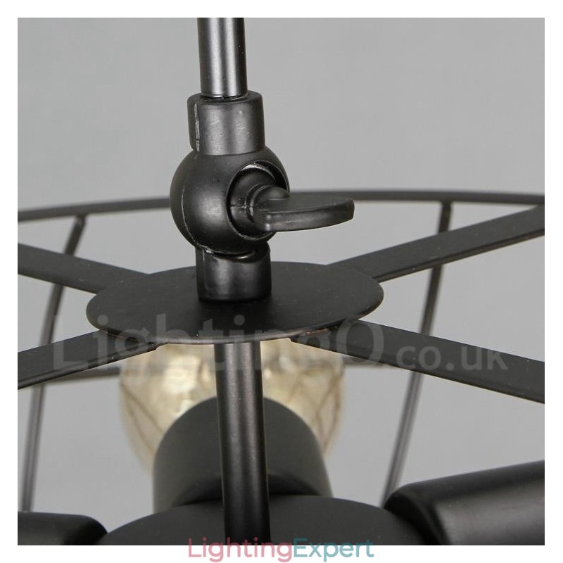Retro Vintage 5 Light Pendant Light