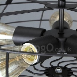 Retro Vintage 5 Light Pendant Light
