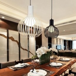 Modern Contemporary Metal 1 Light Globe Pendant Light