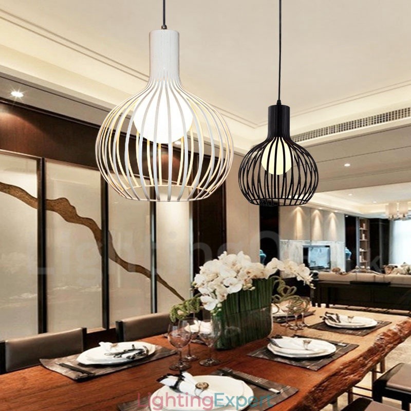 Modern Contemporary Metal 1 Light Globe Pendant Light