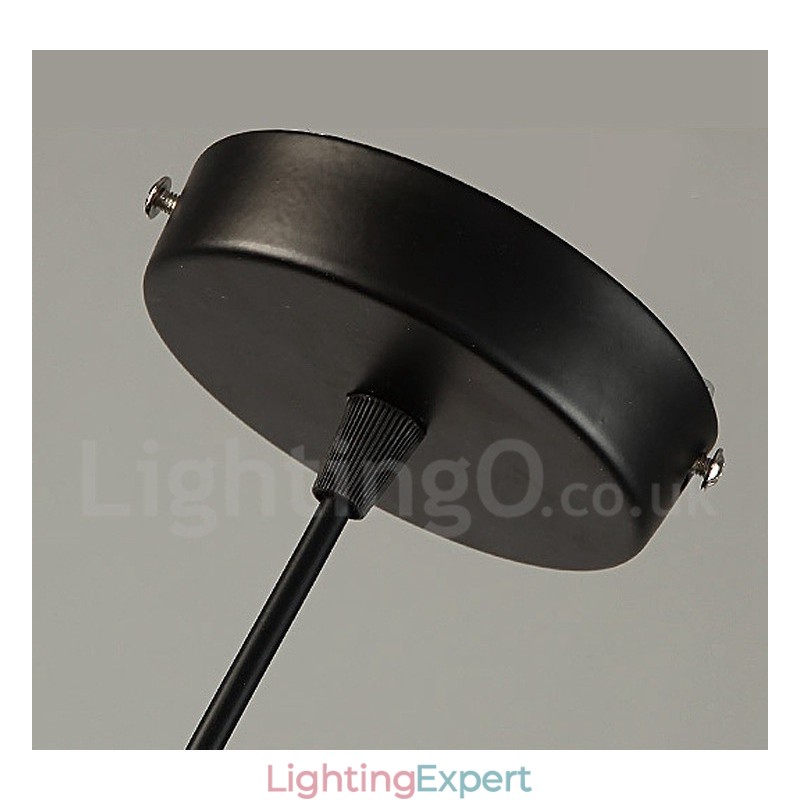 Retro Vintage Metal 1 Light Pendant Light