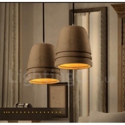 Retro Vintage Concrte Pendant Light