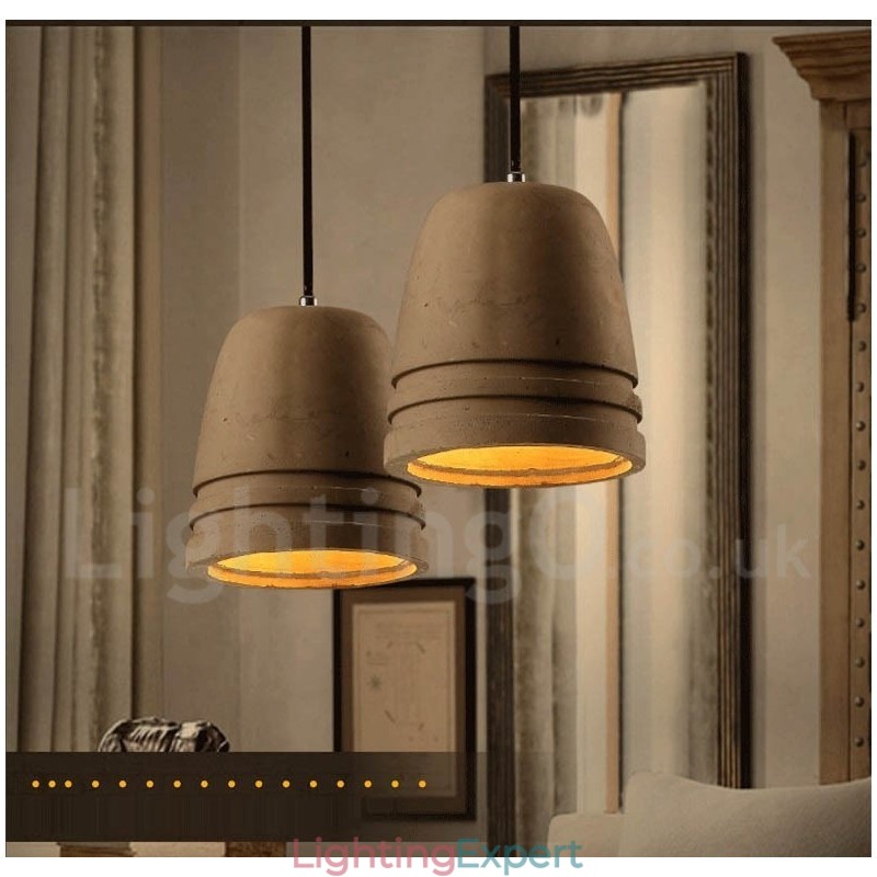 Retro Vintage Concrte Pendant Light