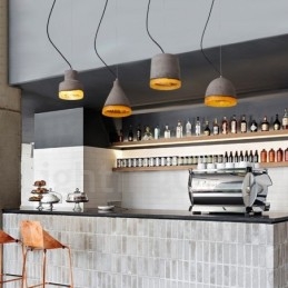 Modern Contemporary Concrte 1 Light Pendant Light