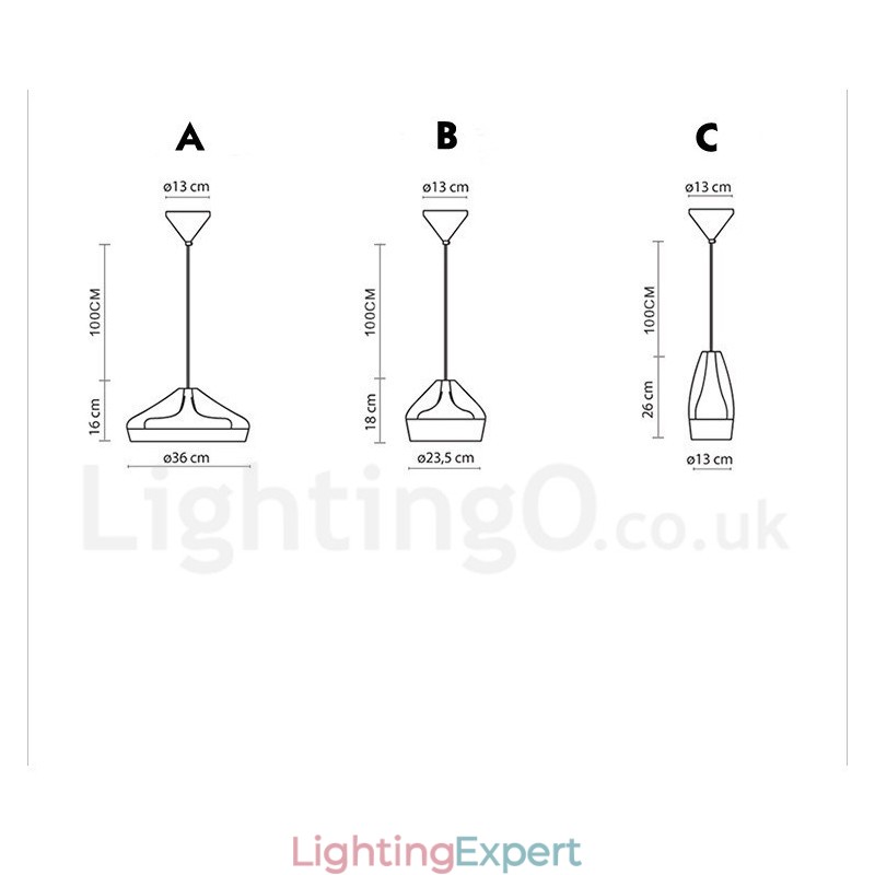 Modern Contemporary Multi Colors Pendant Light