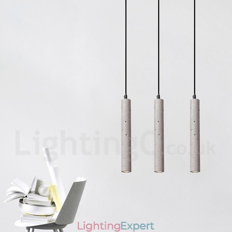 Modern Contemporary Concrte 1 Light Pendant Light