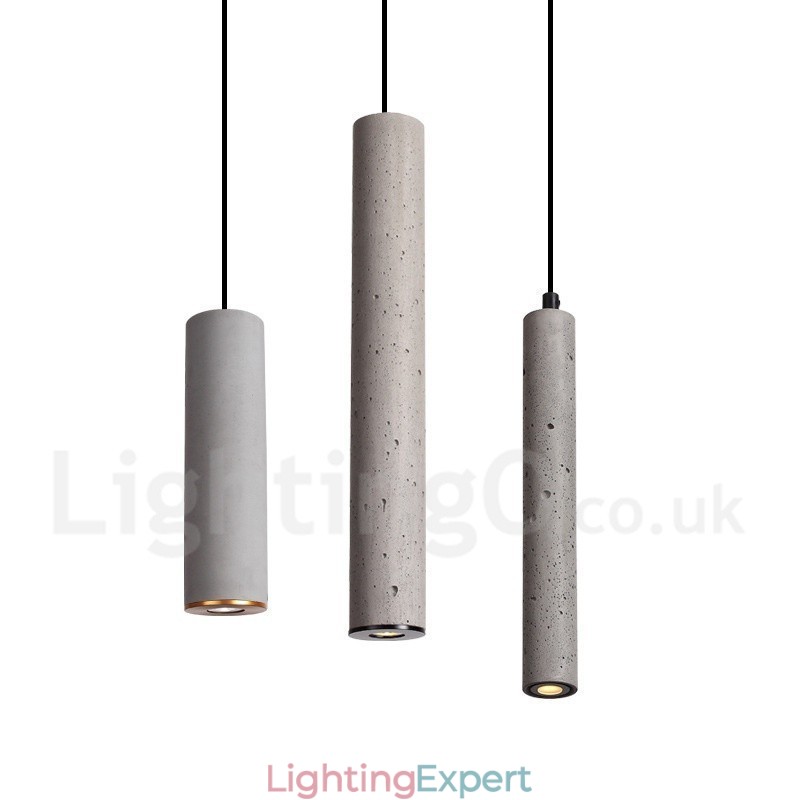 Modern Contemporary Concrte 1 Light Pendant Light