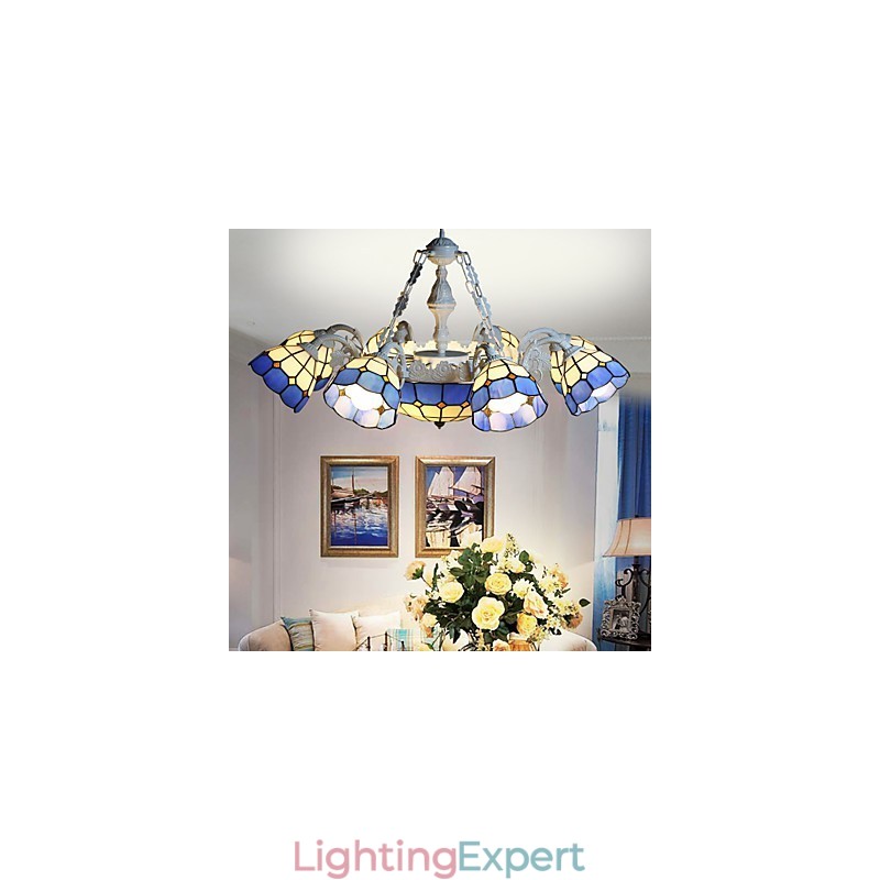The Mediterranean Sea Rural Sitting Creative 8 + 1 Head Lamps And Lanterns