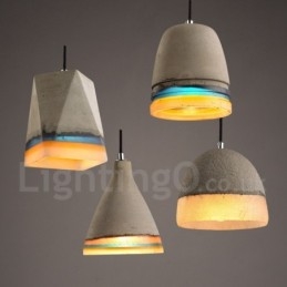 Vintage Concrte Pendant Light