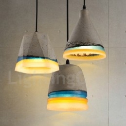 Vintage Concrte Pendant Light