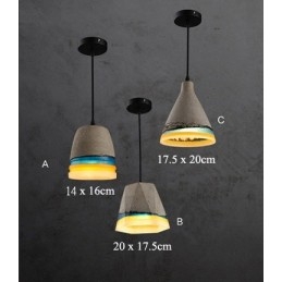 Vintage Concrte Pendant Light