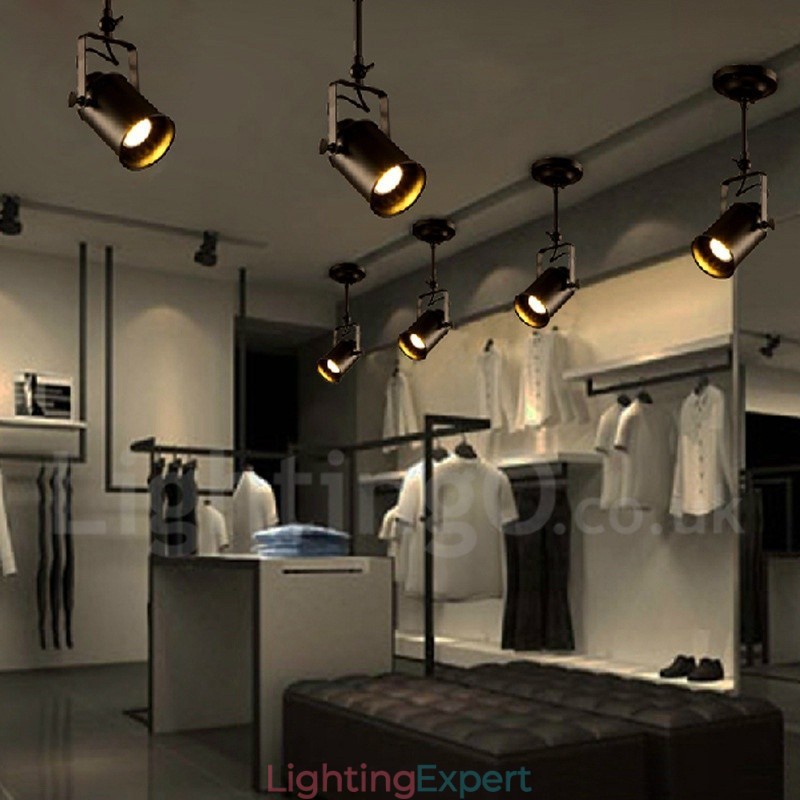 Rustic Lodge 1 Light Spot Lights