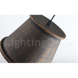 Retro Vintage 1 Light Metal Pendant Light