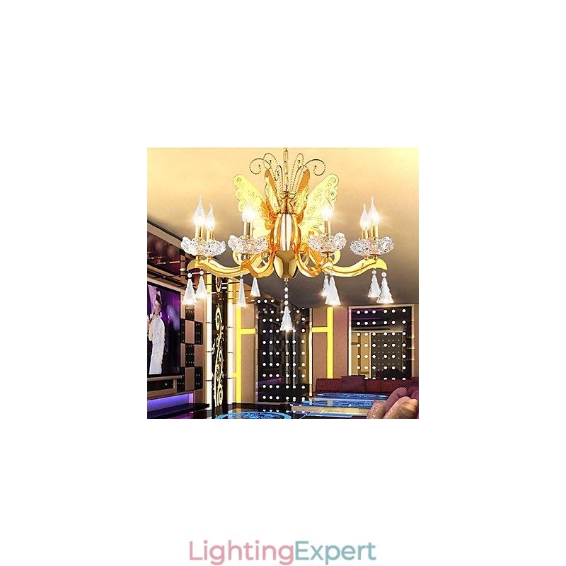 Chandelier Modern Contemporary Metal