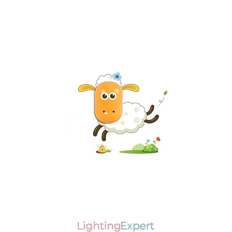 Creative Spirit Intelligent Light Control Small Night Light Children Wall Lamp Lights