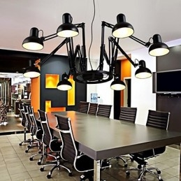 Chandelier Mini Style Modern Contemporary Metal