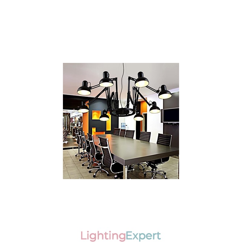 Chandelier Mini Style Modern Contemporary Metal
