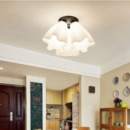3 Light Rustic Lodge Integrated Chandelier