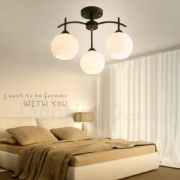 3 Light Traditional Classic Integrated Chandelier