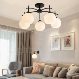 5 Light Traditional Classic Integrated Chandelier