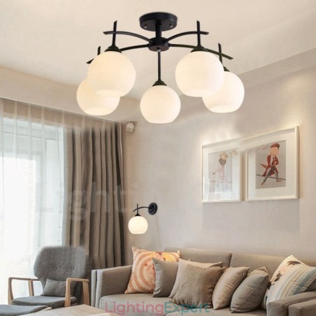 5 Light Traditional Classic Integrated Chandelier