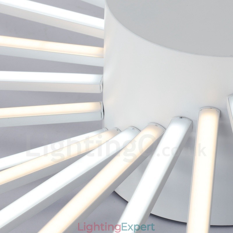 28 Light Modern Contemporary Integrated Metal Chandelier