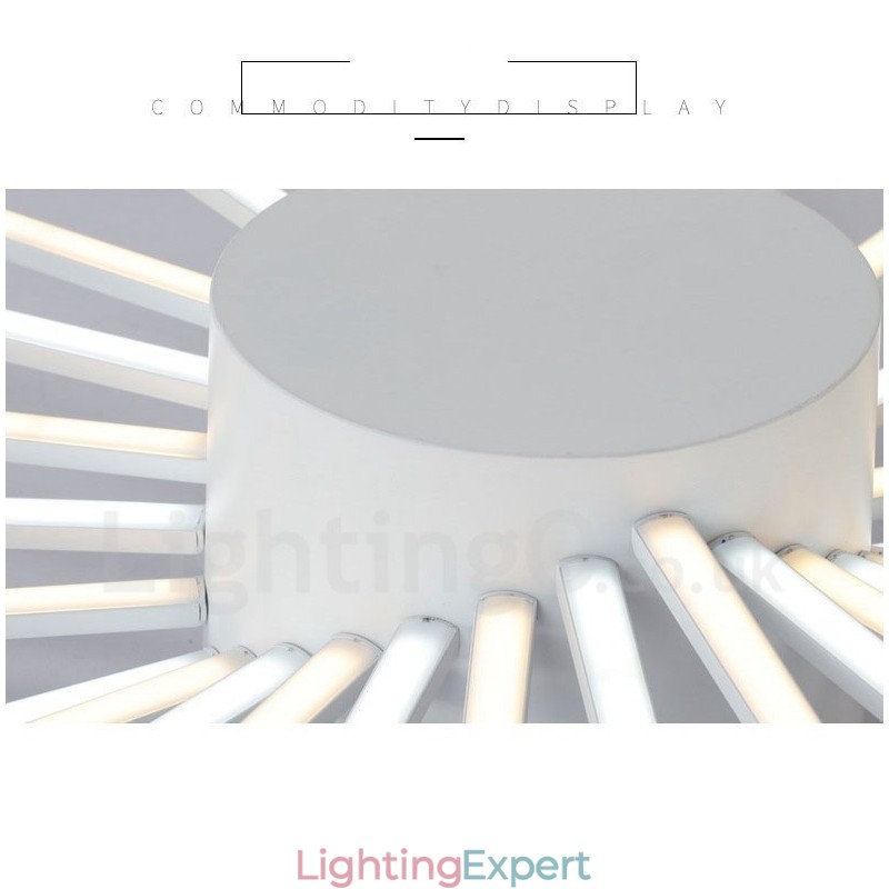 28 Light Modern Contemporary Integrated Metal Chandelier