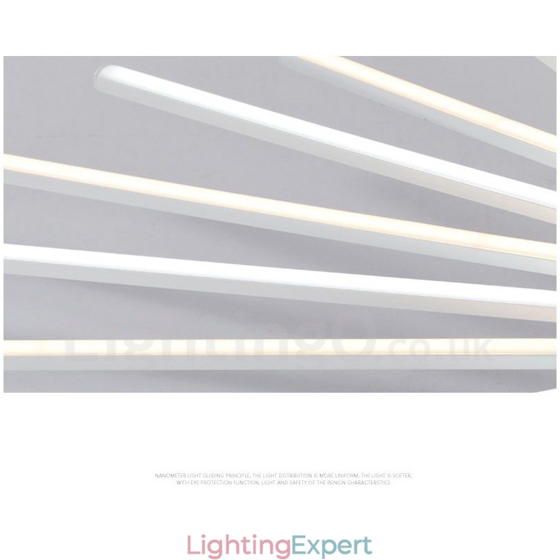 28 Light Modern Contemporary Integrated Metal Chandelier