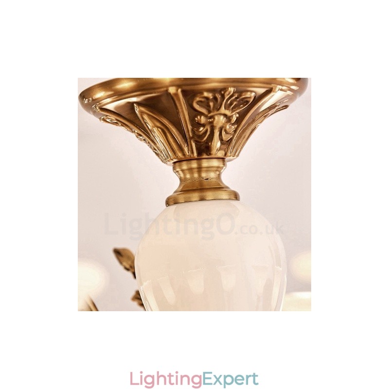 15 Light Traditional Classic Integrated Metal Luxury Chandelier