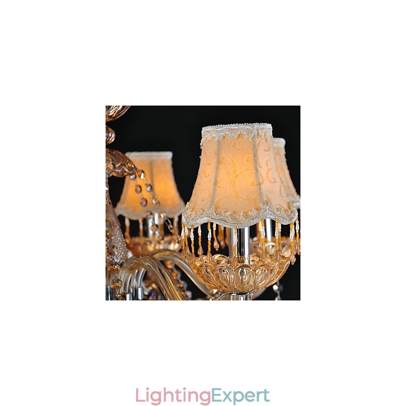 Chandelier Crystal Traditional Classic Glass 6 Light