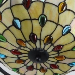4 Light Mediterranean Style Integrated Chandelier