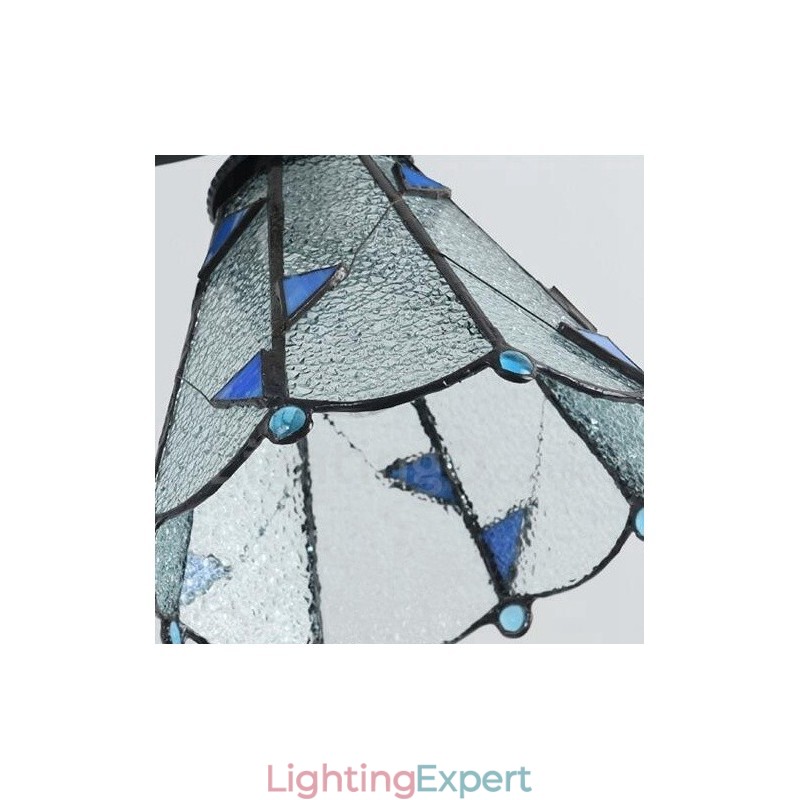 4 Light Mediterranean Style Integrated Bath Metal Chandelier