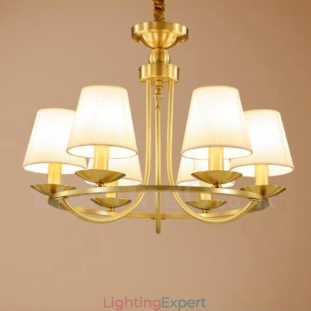 6 Light Rustic Lodge Integrated Metal Copper Chandelier 6 Light Rustic Lodge Integrated Metal Copper Chandelier